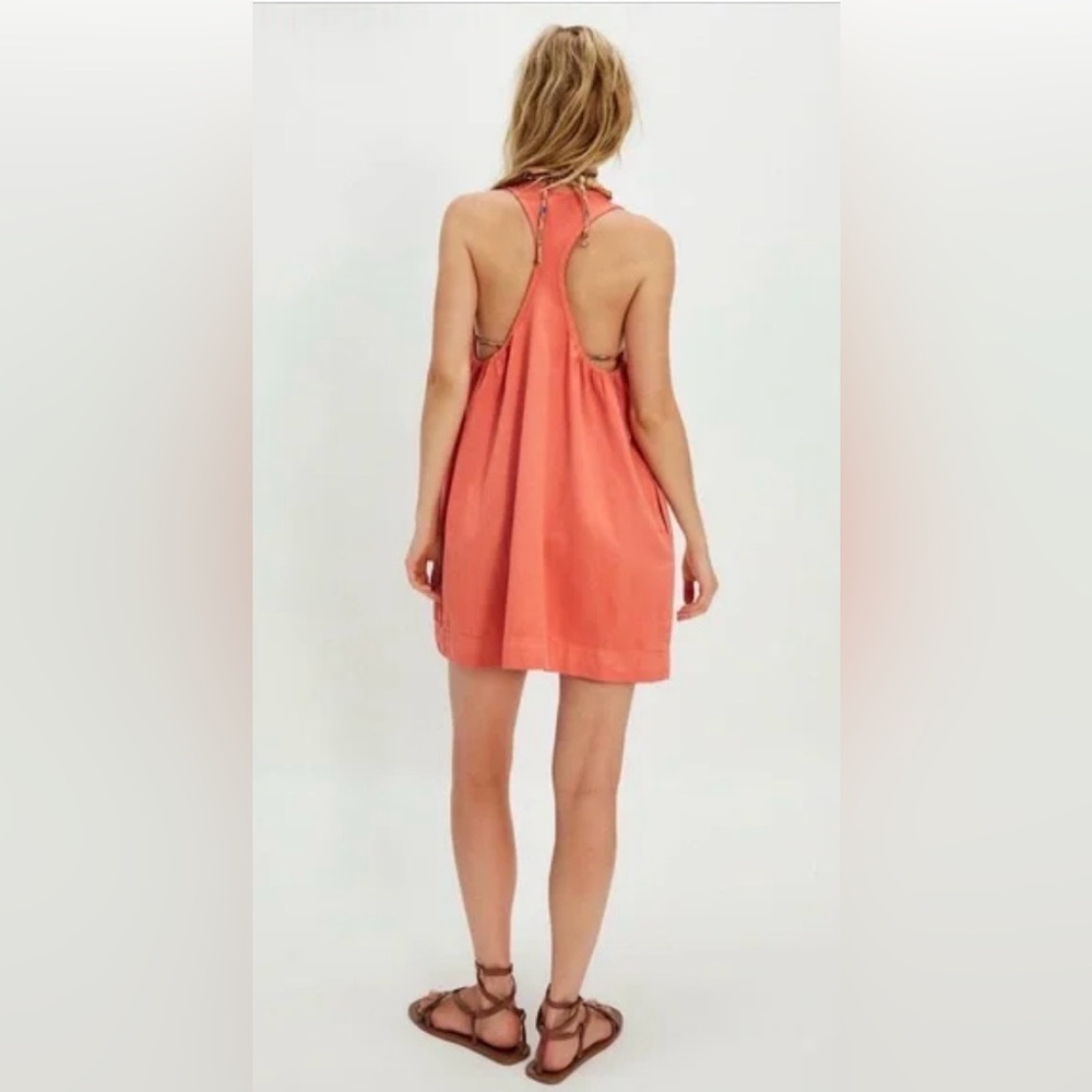 Free People Willow Tank Mini Dres in Mimosa Flower Size Medium - Picture 3 of 6